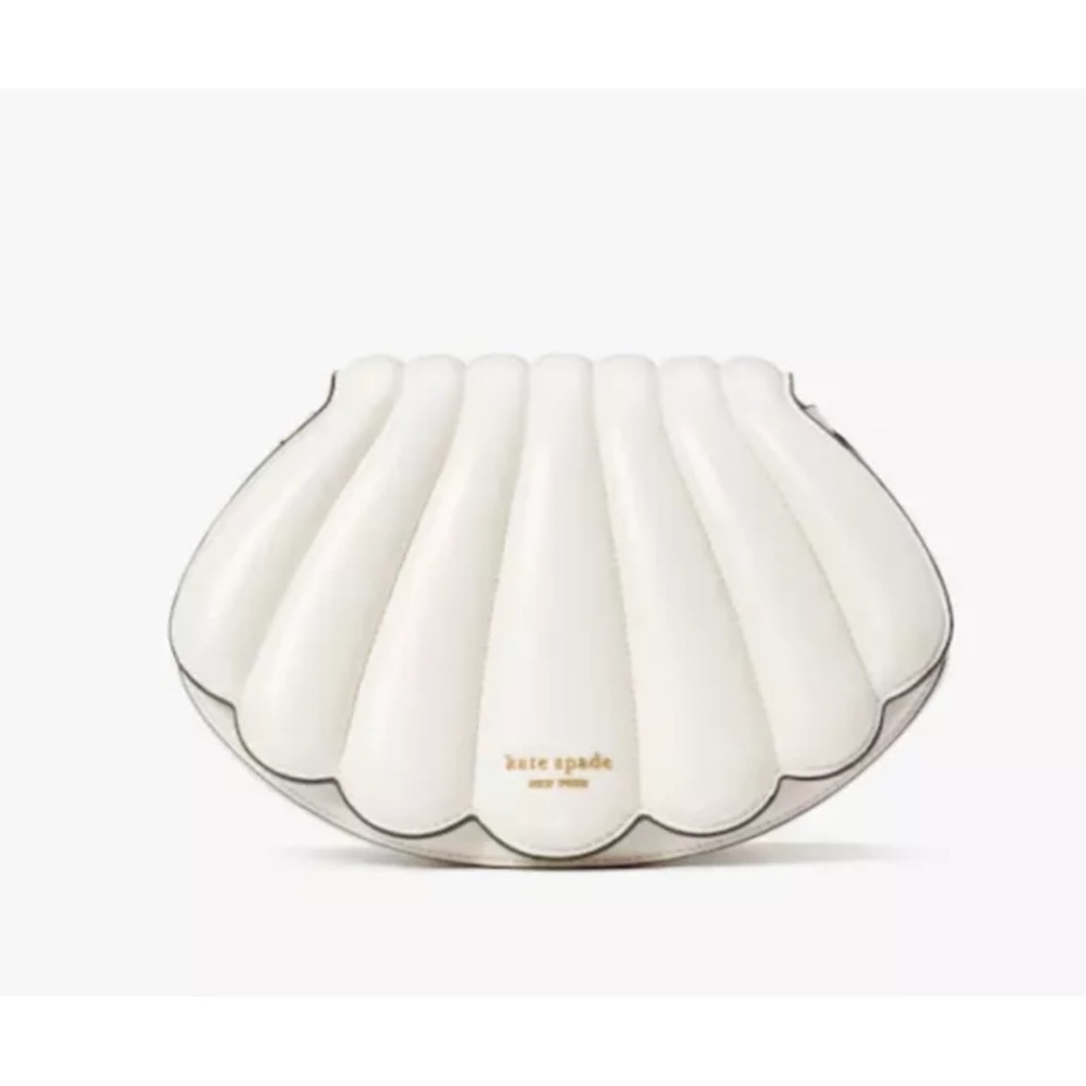 Kate Spade What The Shell Pearlized 3D Shell Satchel & Crossbody NWT/NIP 🐚